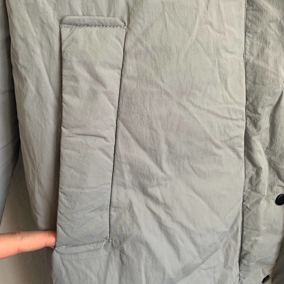 NWT Everlane The Duvet Puffer Coat in Smoke Blue - Picture 6 of 12